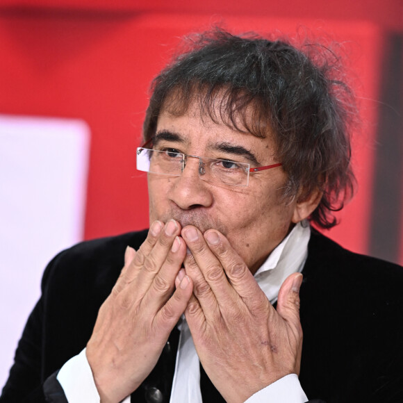L'émission a été tournée en amont, le jeudi 7 décembre 2023 au Studio Gabriel dans le 8e arrondissement de Paris.
Exclusif - Laurent Voulzy - Enregistrement de l'émission Vivement dimanche au studio Gabriel à Paris, le 7 décembre 2023. © Guillaume Gaffiot / Bestimage