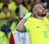 Le Brésilien a organisé une croisière de 72 heures
Neymar sous les couleurs du Brésil le 8 septembre 2023.