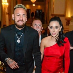 Neymar Jr et Bruna Biancardi à la deuxième édition du "Prêmio Fui Clear 2023" au palace hôtel Copacabana à Rio de Janeiro, Brésil, le 27 juin 2023. 