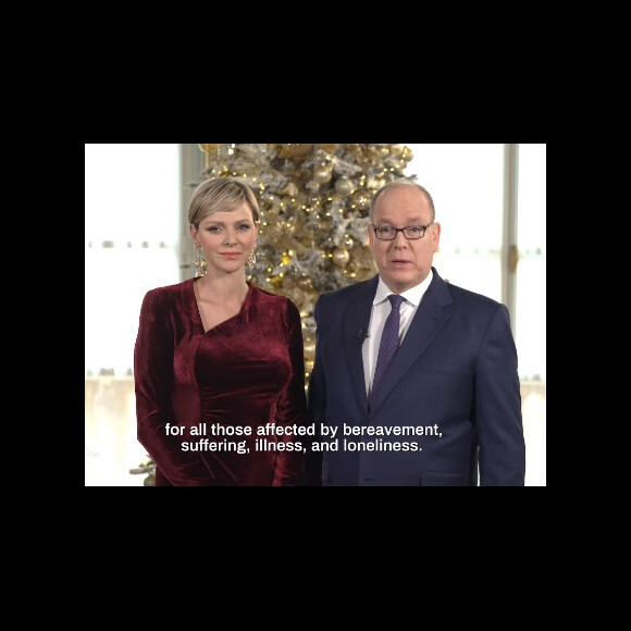 Elle a même tenté quelques mots de français, elle qui parle plus facilement anglais. 
Discours de Charlene et Albert de Monaco @ Instagram
