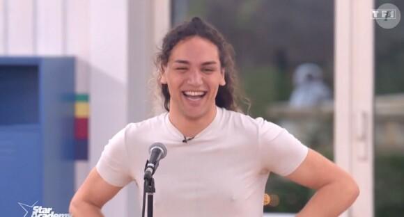 Djebril a ravi par son sourire
Quotidienne de la "Star Academy 2023" sur TF1 le 3 janvier 2024.