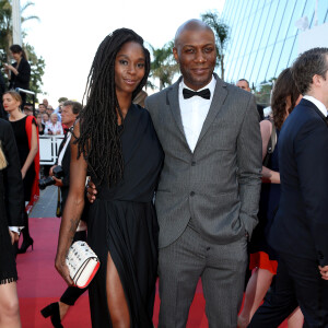 Cela prouve qu'Harry Roselmack et Chrislaine sont toujours en bons termes
Harry Roselmack et son ex-femme Chrislaine - Montée des marches du film " Les Filles du Soleil " lors du 71ème Festival International du Film de Cannes. Le 12 mai 2018 © Borde-Jacovides-Moreau/Bestimage 