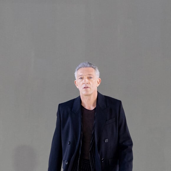 Vincent Cassel - Défilé de mode Hommes printemps-été 2024 "AMI" lors de la fashion week de Paris. Le 22 juin 2023 © Olivier Borde / Bestimage 