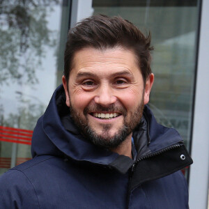 Christophe Beaugrand - Les célébrités à la sortie de l'émission "Les Grosses Têtes" aux studios RTL à Neuilly-sur-Seine, France, le 17 avril 2023. © Jonathan Rebboah/Panoramic/Bestimage