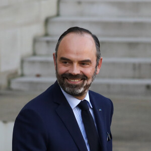 Edouard Philippe à la sortie du conseil des ministres du 18 décembre 2019 au palais de l'Elysée à Paris. © Stéphane Lemouton / Bestimage