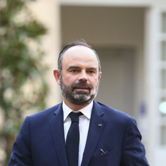 Edouard Philippe - Réunion multilatérale entre les représentants des syndicats et le premier ministre à l'hôtel Matignon à Paris le 19 décembre 2019. © Gwendoline Le Goff / Panoramic / Bestimage