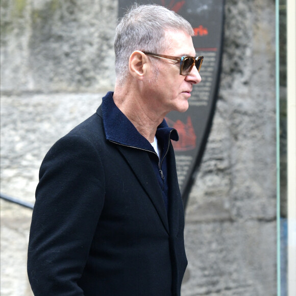 Exclusif - Etienne Daho - Hommage à la chanteuse Dani en l'église Saint-Roch à Paris le 1er octobre 2022.