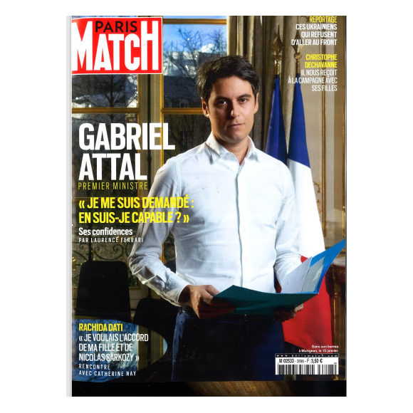 Paris Match, jeudi 18 janvier 2024.