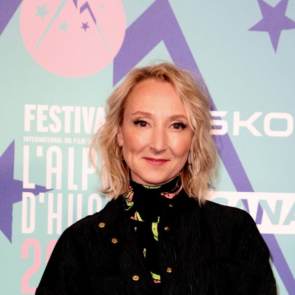 Audrey Lamy pour le film "Heureux Gagnants" - 27ème Festival International du Film de Comédie de l'Alpe d'Huez le 17 janvier 2024. © Dominique Jacovides/Bestimage