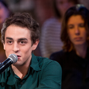 Benjamin Siksou - Enregistrement de l'émission "Merci Brassens", dans les studios de La Plaine Saint-Denis. Le 31 janvier 2017. © Cyril Moreau / Bestimage