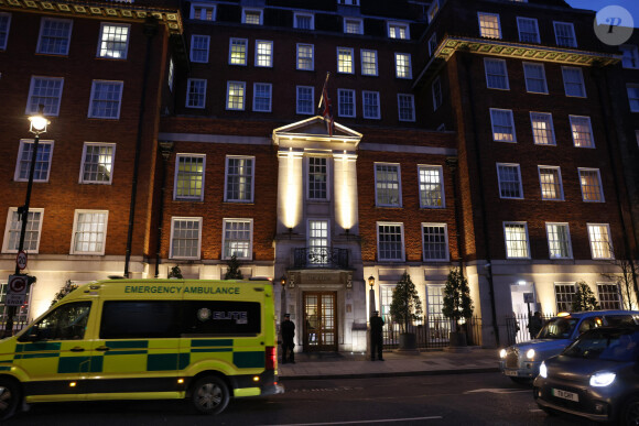 Catherine (Kate) Middleton, princesse de Galles, hospitalisée à la London Clinic de Londres pour une intervention chirurgicale abdominale programmée, le 17 janvier 2024.