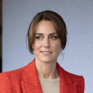 Catherine (Kate) Middleton, princesse de Galles se rend au centre éducatif Orchards de Milton Regis à Sittingbourne, Royaume Uni, le 27 septembre 2023. 