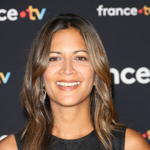 Aurélie Casse au photocall pour la conférence de presse de rentrée de France TV à la Grande Halle de la Villette à Paris, France, le 11 juillet 2023. © Coadic Guirec/Bestimage