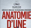 La française, Justine Triet, récolte quant à elle 5 nominations avec Anatomie d'une chute, dont l'une dans la catégorie meilleur film.
Affiche du film "Anatomie d'une chute" de Justine Triet.