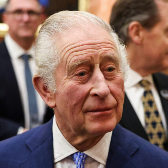 Voilà une nouvelle qui ne devrait pas ravir l'hyperactif qu'il est...
Le roi Charles III lors d'une réception au palais de Buckingham pour marquer le Global Investment Summit à Londres