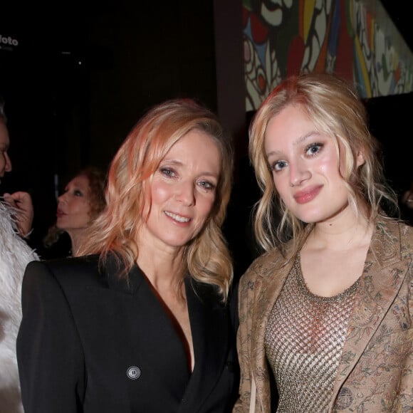 Léa Drucker et Nadia Tereszkiewicz - Dîner de la Mode au bénéfice du Sidaction, au Palais de Tokyo de Paris. Le 25 janvier 2024. © Olivier Borde-Bertrand Rindoff / Bestimage