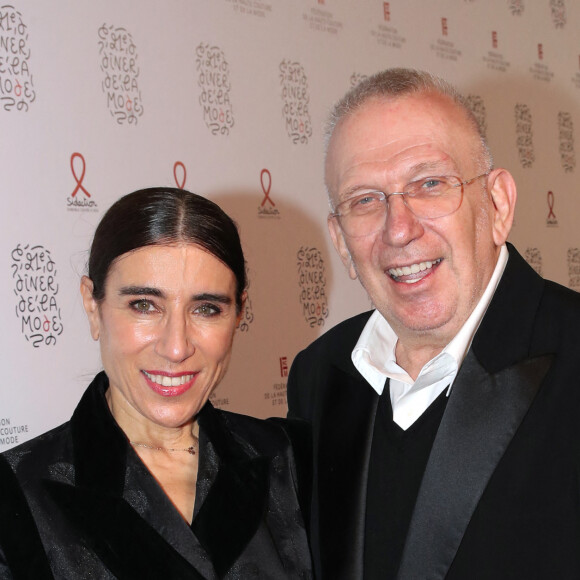 Blanca Li et Jean-Paul Gaultier - Dîner de la Mode au bénéfice du Sidaction, au Palais de Tokyo de Paris. Le 25 janvier 2024. © Olivier Borde-Bertrand Rindoff / Bestimage