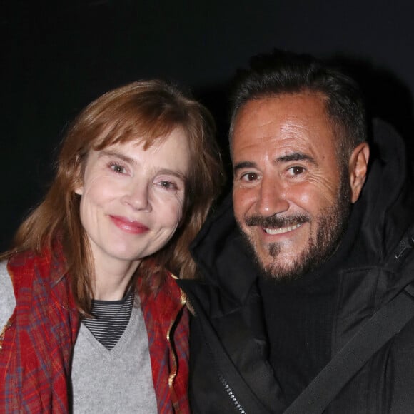 Exclusif - Isabelle Carré et José Garcia - Cocktail après la 1ère représentation de la Pièce "Biographie : un jeu" au Théâtre Marigny à Paris, France, le 17 Janvier 2024. © Bertrand Rindoff / Bestimage