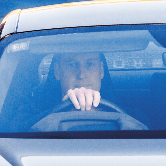Des visites discrètes, car il n'y a pas été vu depuis le 18 janvier dernier. 
Le prince William, prince de Galles, est allé rendre visite à la princesse de Galles à la "London Clinic" à Londres, Royaume Uni, le 18 janvier 2024, après qu'elle est subie avec succès une opération abdominale programmée. 