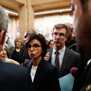 Rachida Dati en a profité pour présenter ses voeux aux acteurs culturels et à la presse
 
Rachida Dati (ministre de la culture) - Voeux de la ministre de la culture Rachida Dati aux acteurs culturels et à la presse au musée de l'immigration à Paris, France, le 29 janvier 2024. "Je suis absolument déterminée (...) Un grand bravo pour tout ce que vous faites déjà. Un grand merci par avance pour ce que nous ferons ensemble. Quand je vous quitterai, vous ne pleurerez pas. Vous m'applaudirez!". © Christophe Clovis/Bestimage