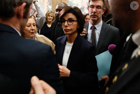 La nouvelle ministre de la Culture était au musée de l'immigration, à Paris le 29 janvier
 
Rachida Dati (ministre de la culture) - Voeux de la ministre de la culture Rachida Dati aux acteurs culturels et à la presse au musée de l'immigration à Paris, France, le 29 janvier 2024. "Je suis absolument déterminée (...) Un grand bravo pour tout ce que vous faites déjà. Un grand merci par avance pour ce que nous ferons ensemble. Quand je vous quitterai, vous ne pleurerez pas. Vous m'applaudirez!". © Christophe Clovis/Bestimage