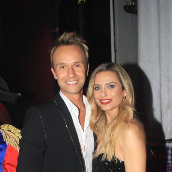 Exclusif - Cyril Féraud et Clara Morgane - 29ème édition de la remise des Trophées de la nuit au Paradis Latin à Paris le 29 janvier 2024. © Philippe Baldini / Bestimage