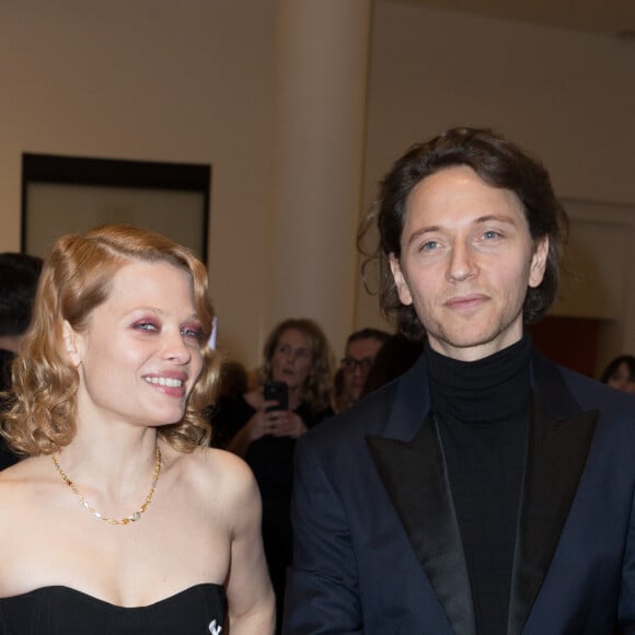 Mélanie Thierry et son compagnon Raphaël - Arrivées lors de la 43ème cérémonie des Cesar à la salle Pleyel à Paris, le 2 mars 2018. © Dominique Jacovides - Olivier Borde / Bestimage 