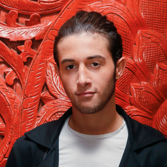 Tarek Benattia (frère de Nabilla Benattia) - Conférence de presse des "Lauriers TV Awards 2015" au restaurant "Aux trois Nagas" à Paris le 2 décembre 2014. La cérémonie aura lieu le 6 janvier 2015. 