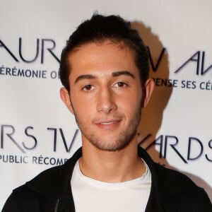 Tarek Benattia (frère de Nabilla Benattia) - Conférence de presse des "Lauriers TV Awards 2015" au restaurant "Aux trois Nagas" à Paris le 2 décembre 2014. La cérémonie aura lieu le 6 janvier 2015. 
