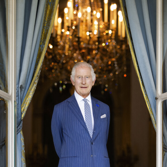 Le roi Charles III au palais de Buckingham en septembre 2023.