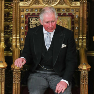 Le prince Charles, prince de Galles - Arrivée de la reine Elizabeth II et discours à l'ouverture officielle du Parlement à Londres le 19 décembre 2019.