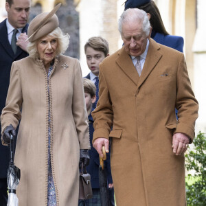 Le roi Charles III d'Angleterre et Camilla Parker Bowles, reine consort d'Angleterre.
