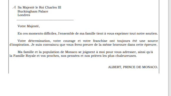 Charles III atteint d'un cancer, Albert de Monaco lui exprime tout son soutien : "Je suis convaincu que..."