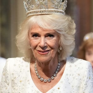 Camilla Parker Bowles - Premier "discours du trône" du roi Charles III d'Angleterre devant la chambre des Lords.