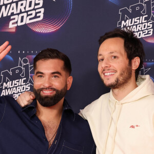 Kendji Girac, Vianney au photocall de la 25ème cérémonie des "NRJ Music Awards (NMA)" au palais des Festivals et des Congrès de Cannes, France, le 10 novembre 2023. © Dominique Jacovides/Bestimage 