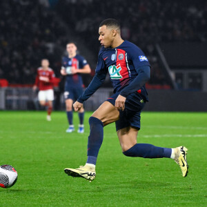 8ème de finale de la coupe de France de football entre le PSG contre Brest (3-1) au Parc des Princes à Paris le 7 février 2024. 