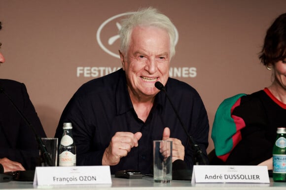 André Dussollier lors de la Conférence de presse du film "Tout s'est bien passé" lors du 74ème festival international du film de Cannes le 8 juillet 2021. © Borde / Jacovides / Moreau / Pool / Bestimage