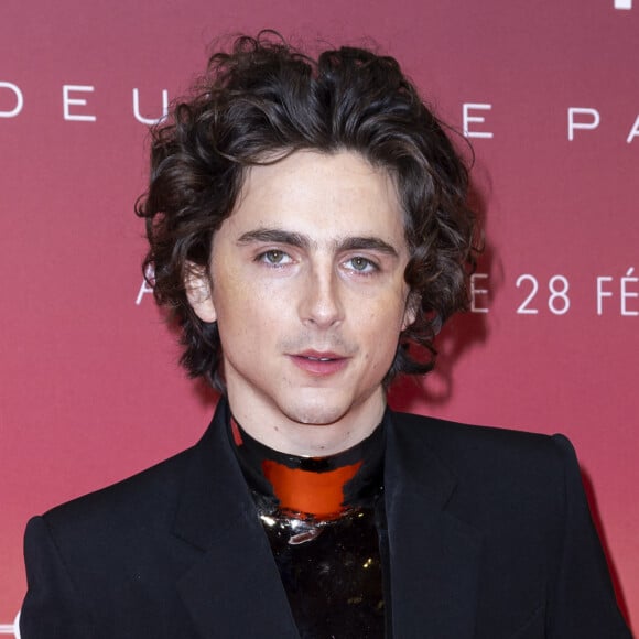 Timothée Chalamet - Première du film "Dune II" au Grand Rex à Paris, le 12 février 2024. © Coadic Guirec/Olivier Borde/Bestimage