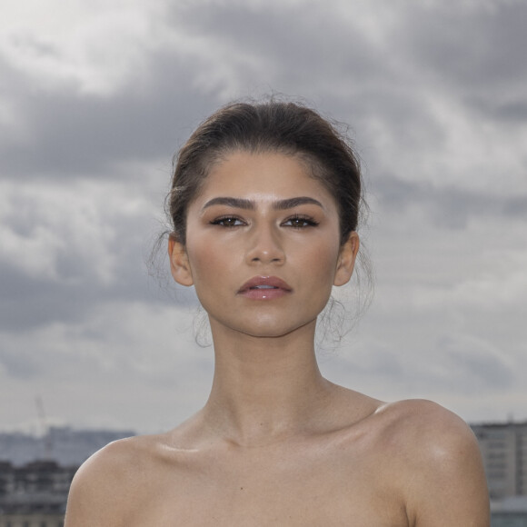 Zendaya - Photocall du film "Dune, deuxième partie" à l'hôtel Shangri-La à Paris, le 12 février 2024. © Olivier Borde/Bestimage