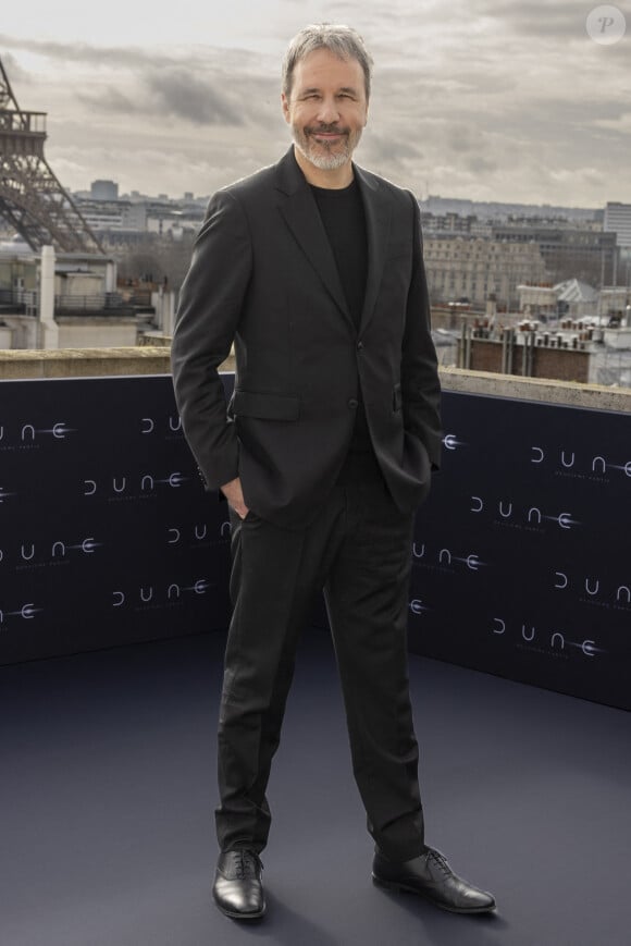 Denis Villeneuve - Photocall du film "Dune, deuxième partie" à l'hôtel Shangri-La à Paris, le 12 février 2024. © Olivier Borde/Bestimage
