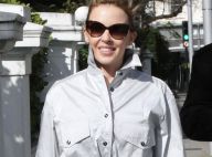 Kylie Minogue : Un album toujours en chantier, mais un look bien affûté !