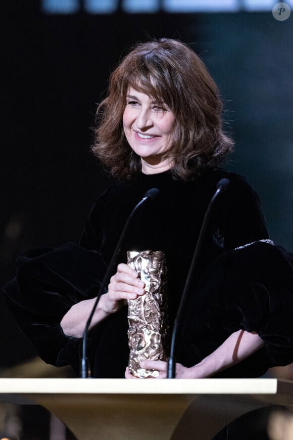 Valérie Lemercier (Cesar de la meilleure actrice dans Aline) - 47ème édition de la cérémonie des César à l'Olympia à Paris le 25 février 2022. © Borde / Jacovides / Bestimage 