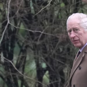 Le roi Charles III d'Angleterre et Camilla Parker Bowles, reine consort d'Angleterre sont allés à l'église de Sandringham le 11 février 2024. 