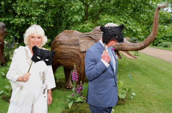 Celle d'une maison chaleureuse et familiale.
Le prince Charles, prince de Galles, et Camilla Parker Bowles, duchesse de Cornouailles lors de la réception de l'Animal Ball organisée par l'ONG "Elephant Family" à la Clarence House