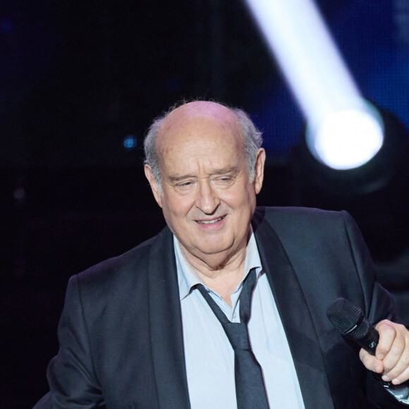 Exclusif - Michel Jonasz - Enregistrement de l'émission "La fête de la Chanson française" à Paris. Le 7 novembre 2022. © Cyril Moreau-Veeren / Bestimage