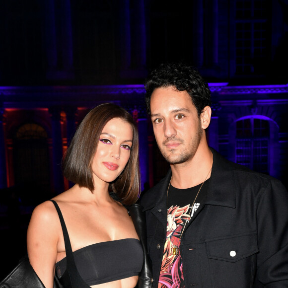 Exclusif - Iris Mittenaere et son compagnon Diego El Glaoui - People lors du défilé Etam Live Show 2022 dans les jardins des Archives Nationales lors de la fashion week printemps/été 2023 le 27 septembre 2022. © Agence Bestimage 