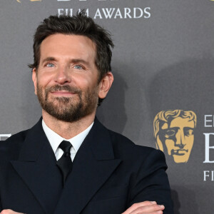 Bradley Cooper - Photocall des "British Academy Film Awards 2024" (BAFTA) au Royal Festival Hall à Londres le 18 février 2024.