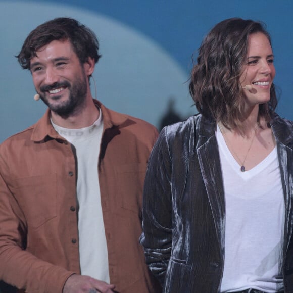 Exclusif - Jérémy Frérot, Laure Manaudou - Surprises - Enregistrement de l'émission "La Chanson secrète 11" à Paris, diffusée le 24 juin sur TF1.© Cyril Moreau / Bestimage