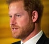 Qui prouvent peut-être que les tensions sont apaisées.
Prince Harry, the Duke of Sussex speaks during the ''One Year to Go'' Invictus Games dinner in Vancouver on Friday, Feb. 16, 2024. © Ethan Cairns/The Canadian Press via ZUMA Press/Bestimage