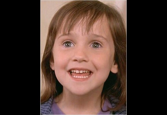 Mara Wilson lorsqu'elle était enfant dans le film "Madame Doubtfire"